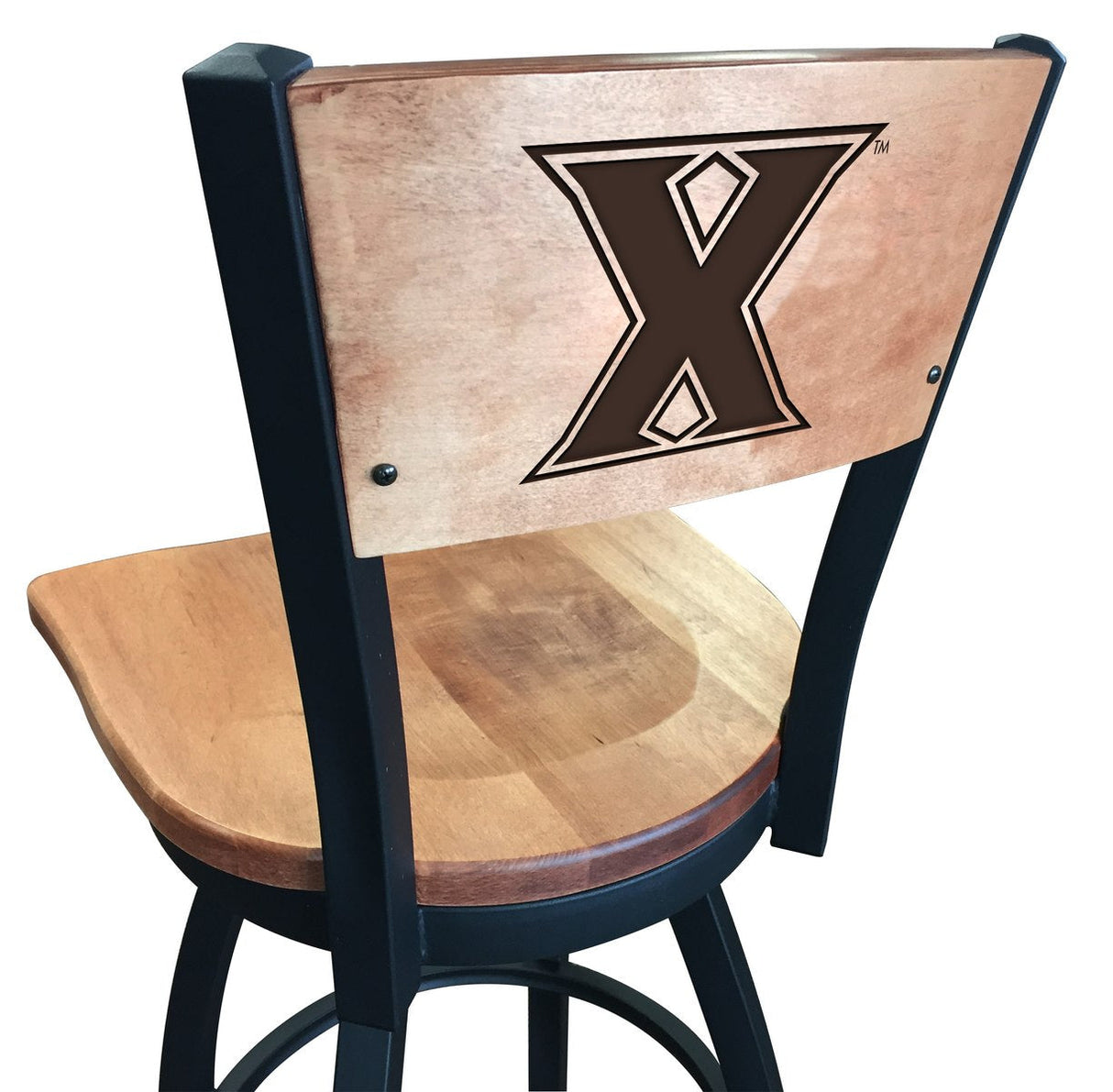 Xavier Musketeers L038 Laser Engraved Bar Stool by Holland Bar Stool