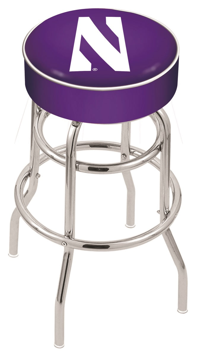 Northwestern Wildcats L7C1 Bar Stool | Northwestern Wildcats L7C1 Counter Stool