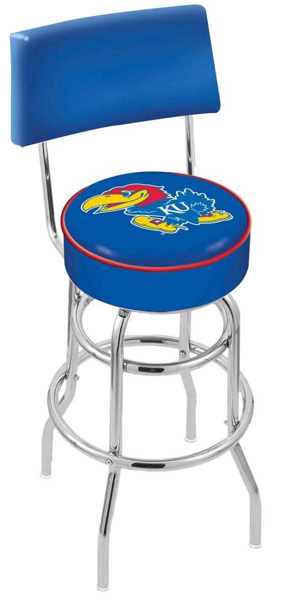 Kansas Jayhawks L7C4 Bar Stool | Kansas Jayhawks L7C4 Counter Stool