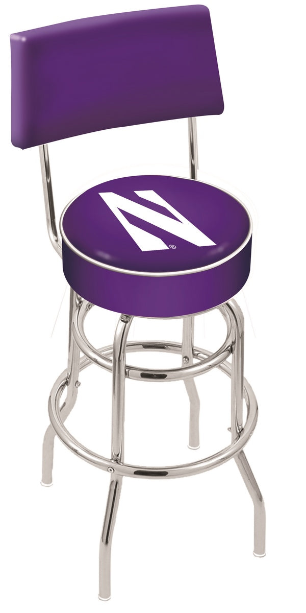 Northwestern Wildcats L7C4 Bar Stool | Northwestern Wildcats L7C4 Counter Stool