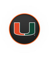 University of Miami (FL) L8B1 Backless Bar Stool | University of Miami (FL) Backless Counter Bar Stool