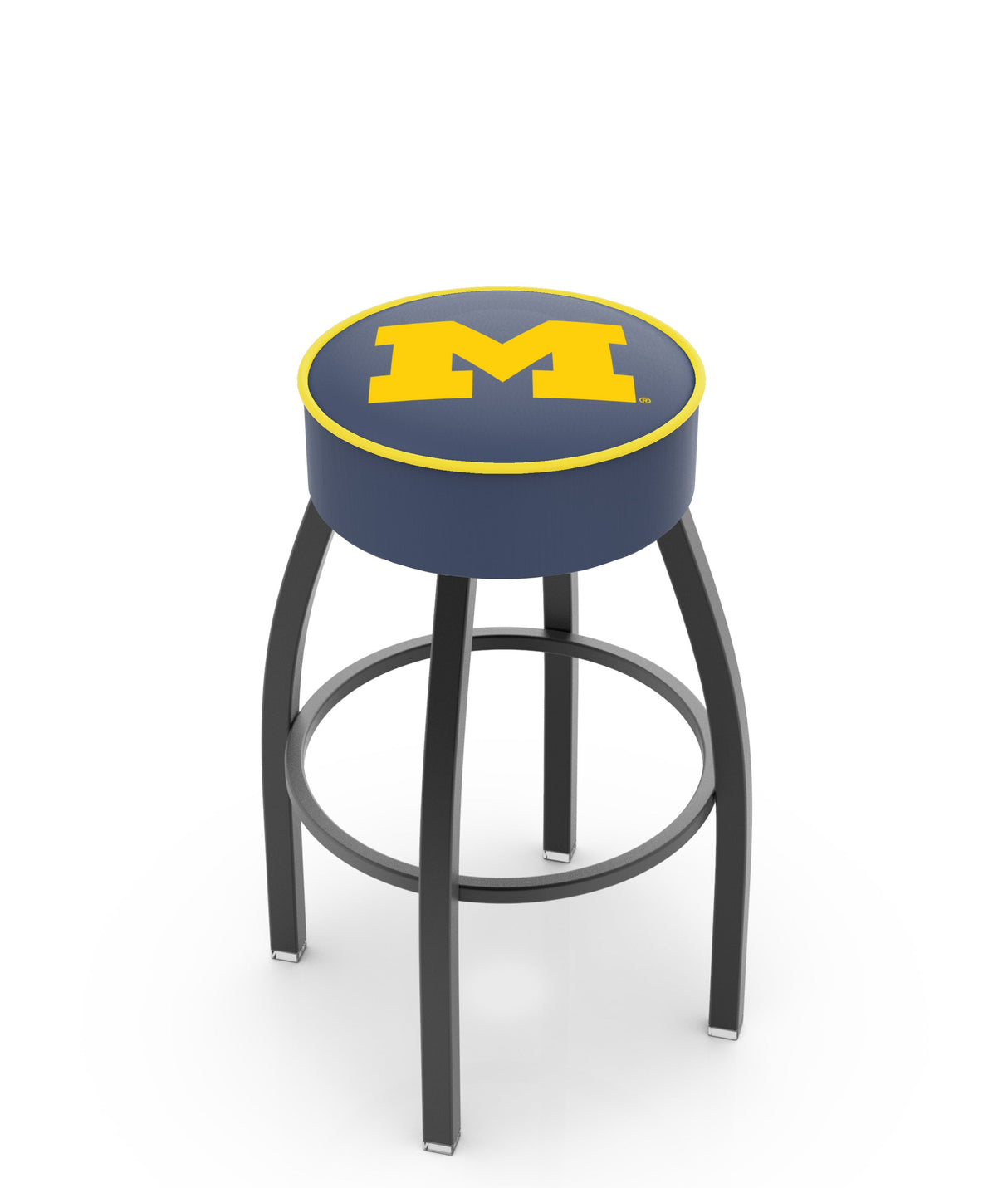 University of Michigan L8B1 Backless Bar Stool | University of Michigan Backless Counter Bar Stool
