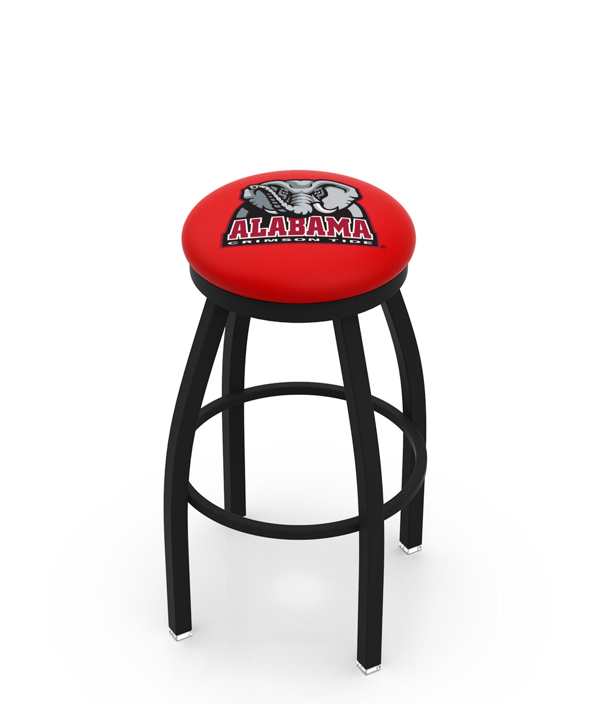 Alabama Roll Tide A Elephant L8B2B Backless Bar Stool | Alabama Roll Tide A Elephant Backless Counter Bar Stool