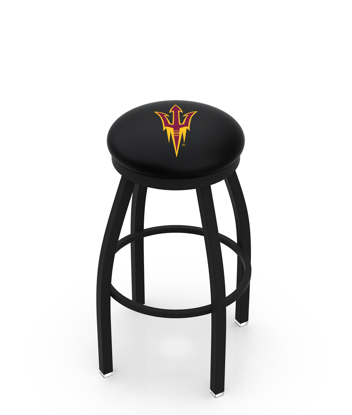 Arizona State Sun Devils Fork L8B2B Backless Bar Stool | Arizona State Sun Devils Fork Backless Counter Bar Stool