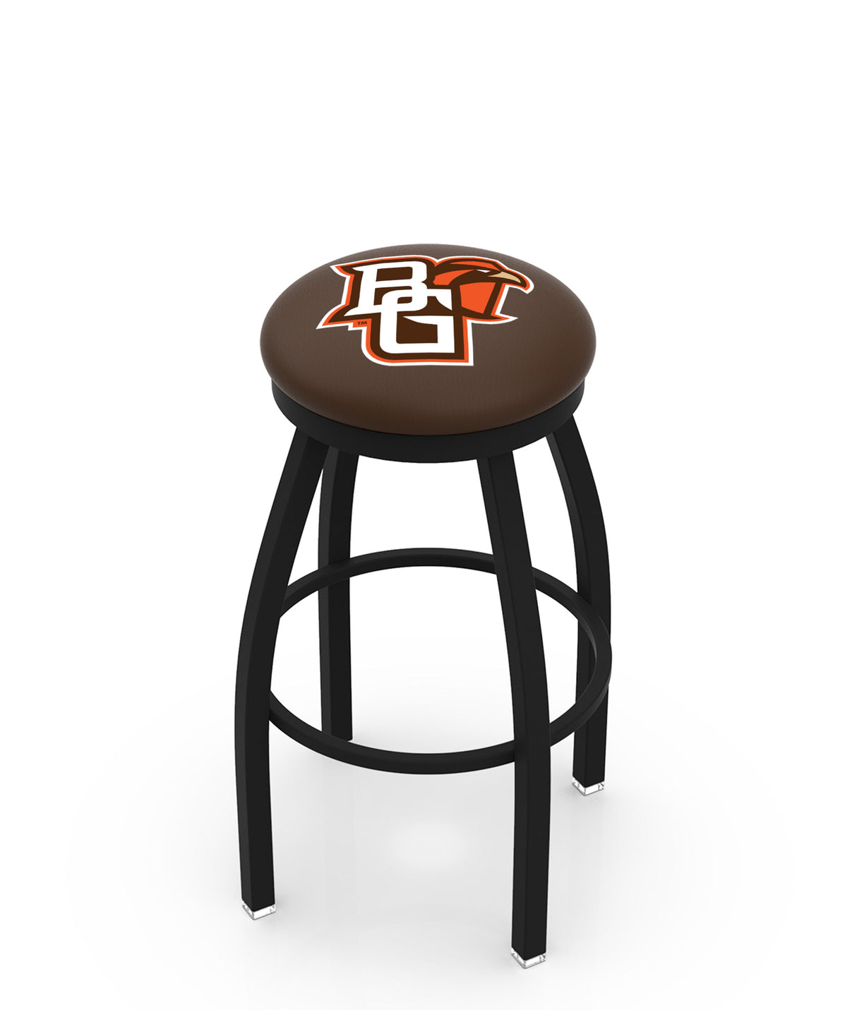 Bowling Green State Falcons L8B2B Backless Bar Stool | BGSU Backless Counter Bar Stool