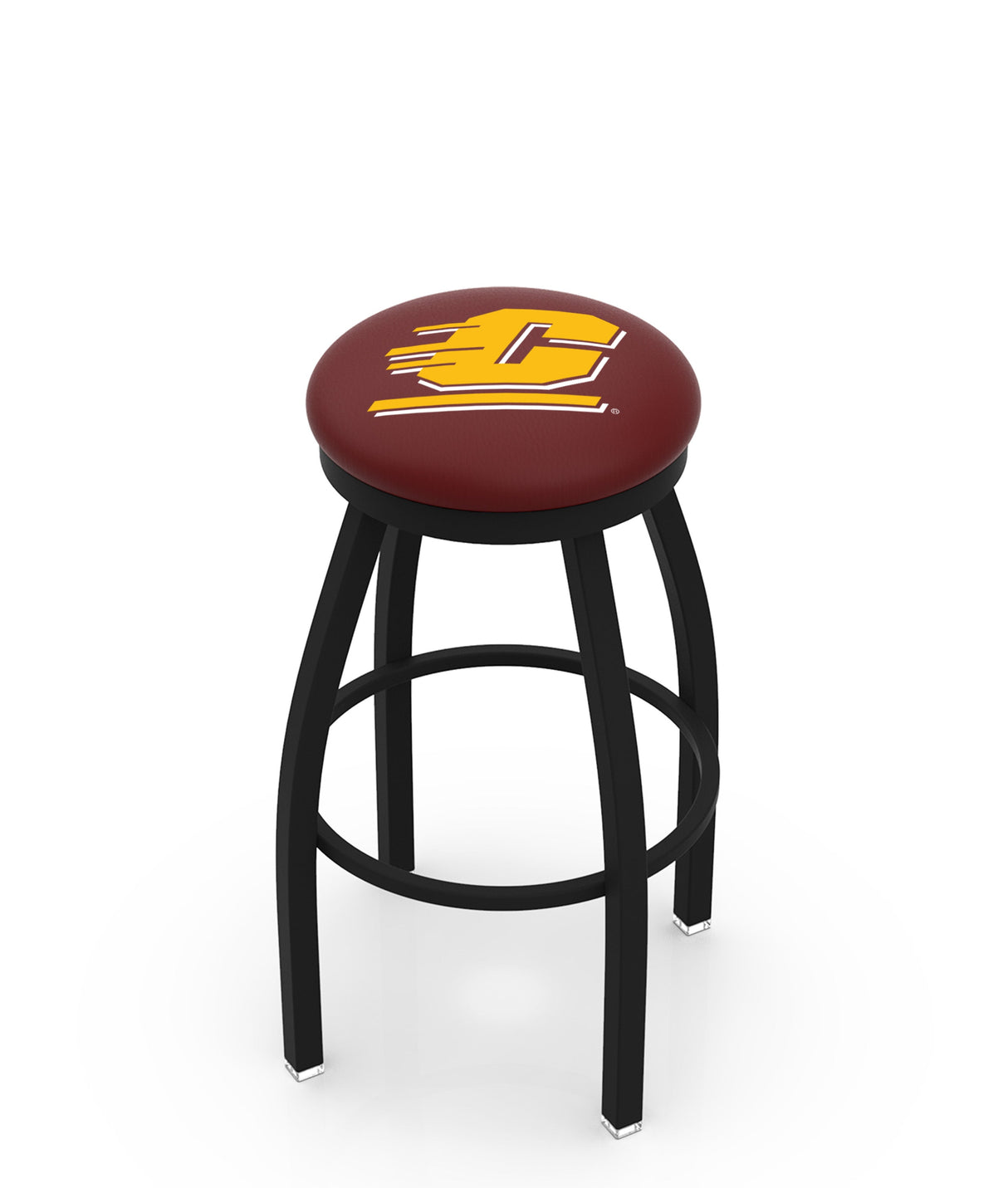 Central Michigan Chippewas L8B2B Backless Bar Stool | Central Michigan Chippewas Backless Counter Bar Stool