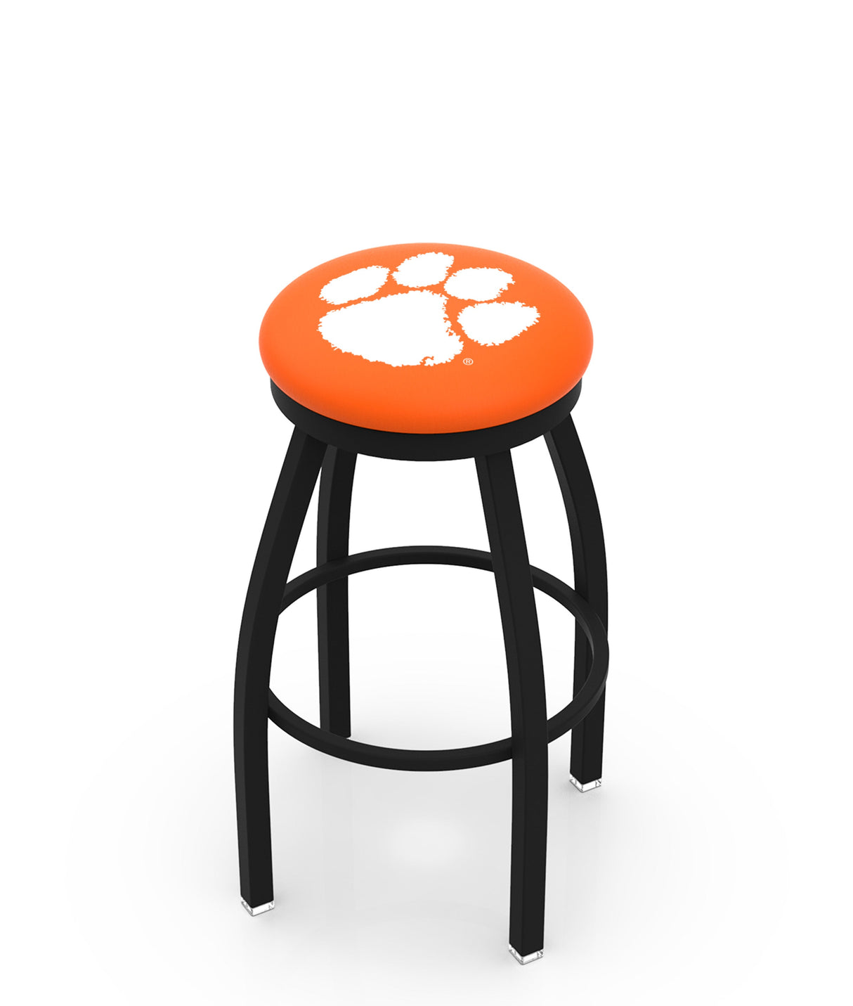 Clemson Tigers L8B2B Backless Bar Stool | Clemson Tigers Backless Counter Bar Stool