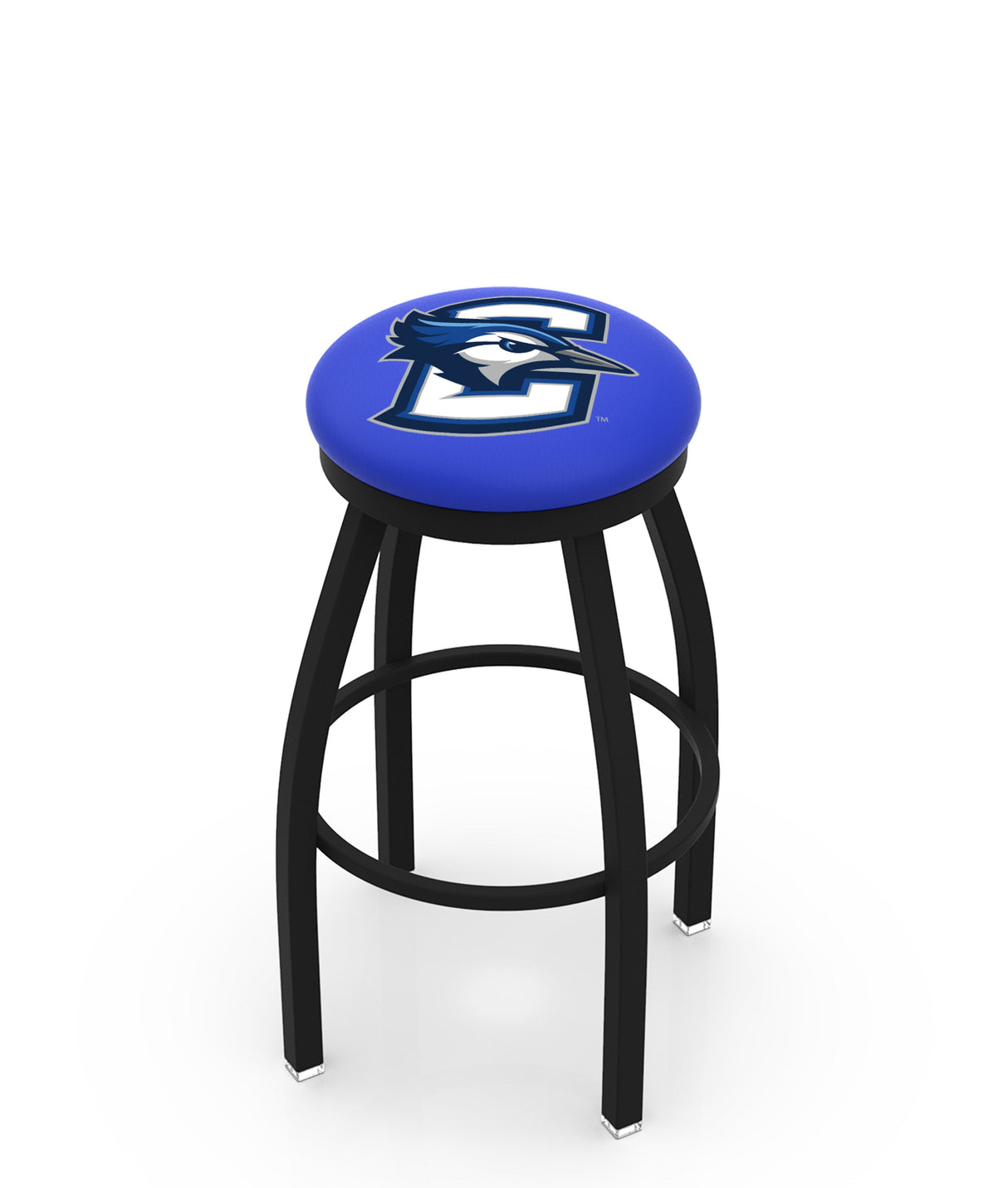 Creighton Blue Jays L8B2B Backless Bar Stool | Creighton Blue Jays Backless Counter Bar Stool