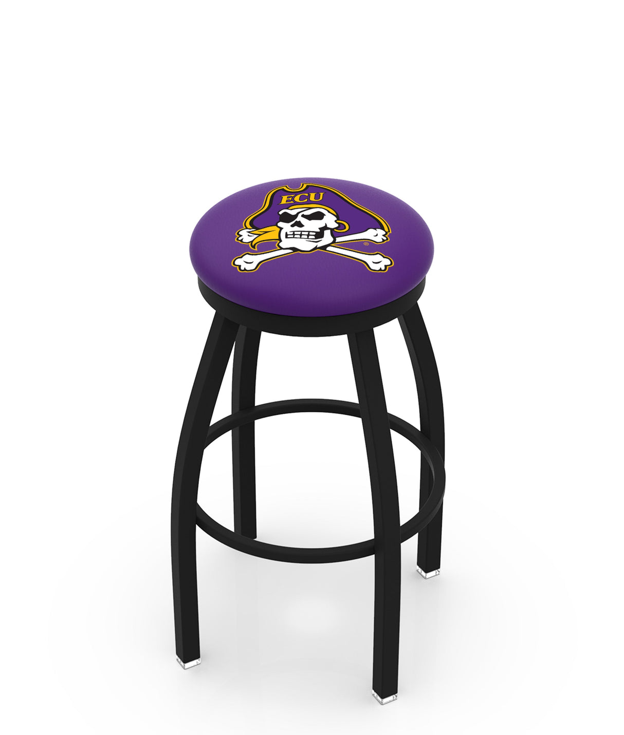 ECU Pirates L8B2B Backless Bar Stool | ECU Pirates Backless Counter Bar Stool