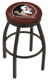 Florida State Seminoles Head L8B2B Backless Bar Stool | Florida State Seminoles Head Script Backless Counter Bar Stool