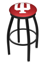 Indiana Hoosiers L8B2B Backless Bar Stool | Indiana Hoosiers Backless Counter Bar Stool