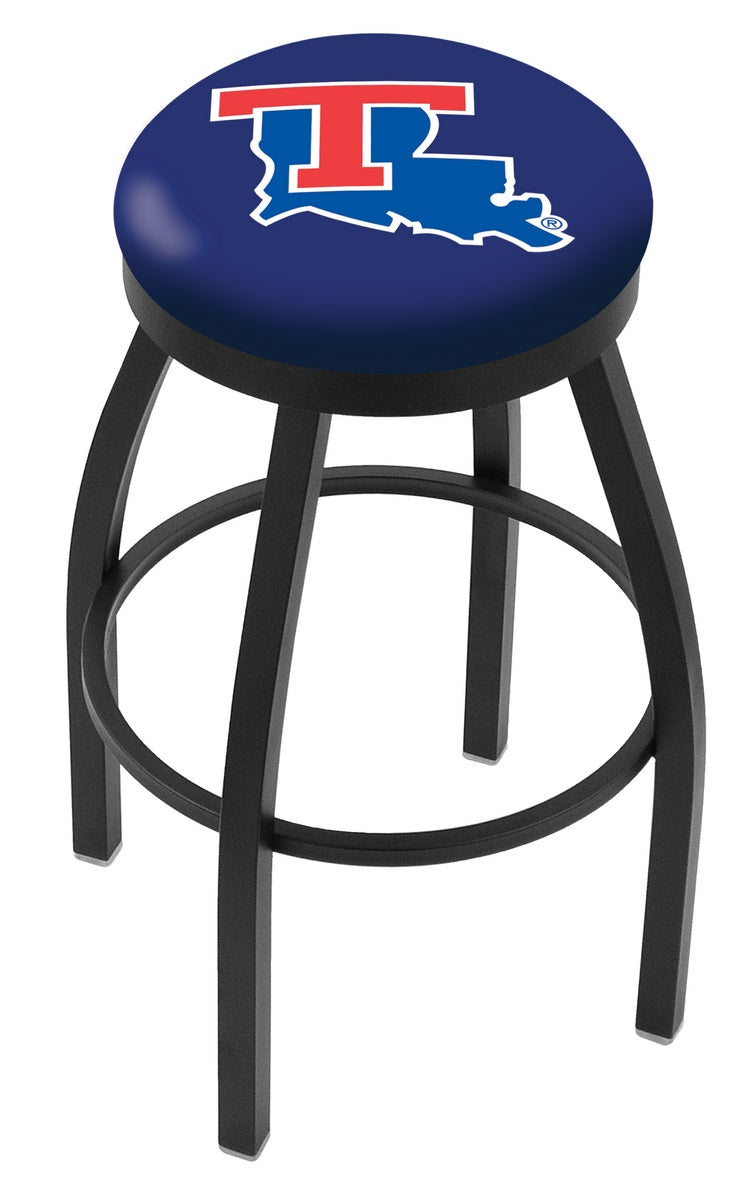 Louisiana Tech Bulldogs L8B2B Backless Bar Stool | Louisiana Tech Bulldogs Backless Counter Bar Stool