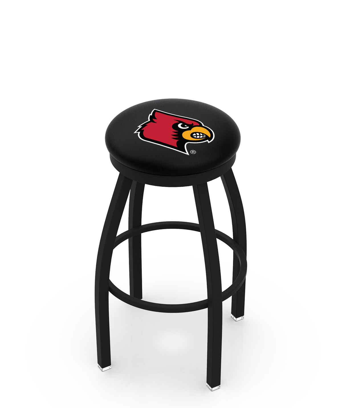 Louisville Cardinals L8B2B Backless Bar Stool | Louisville Cardinals Backless Counter Bar Stool