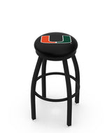 Miami Hurricanes L8B2B Backless Bar Stool | Miami Hurricanes Backless Counter Bar Stool