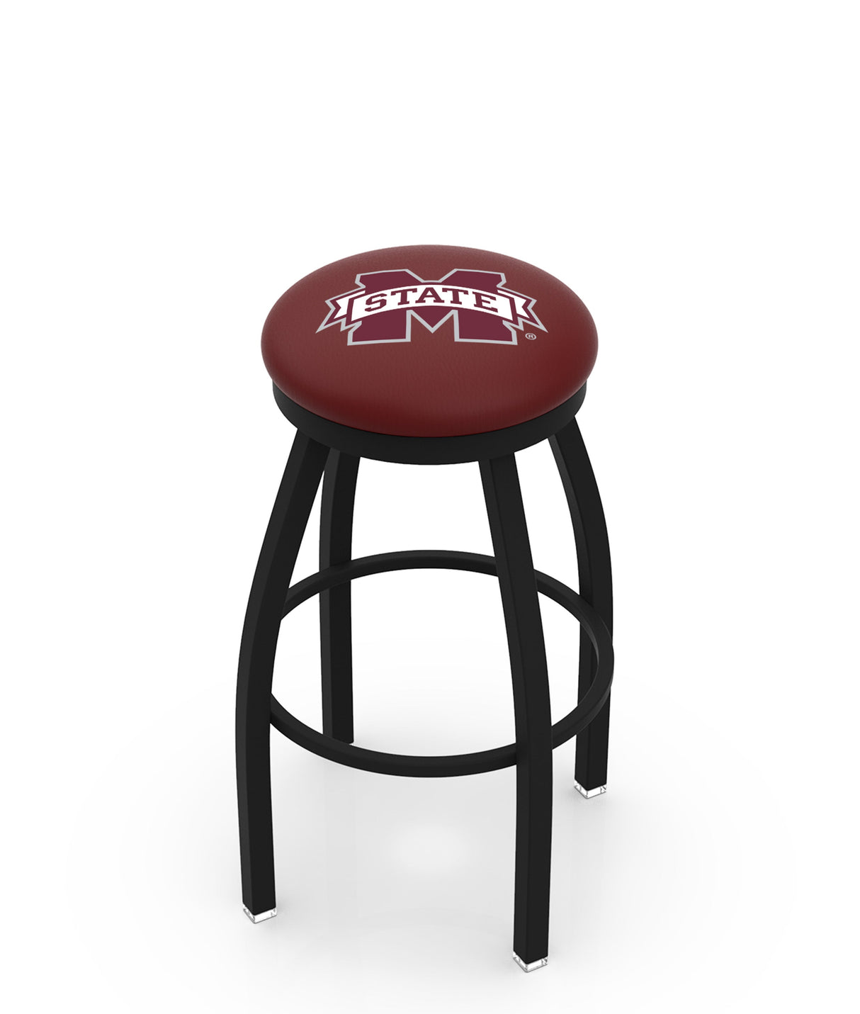 Mississippi State University L8B2B Backless Bar Stool | Mississippi State University Backless Counter Bar Stool