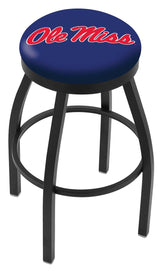 Ole Miss Rebels L8B2B Backless Bar Stool | Ole Miss Rebels Backless Counter Bar Stool