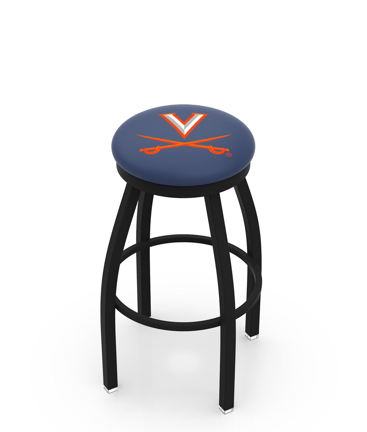 Virginia Cavaliers L8B2B Backless Bar Stool | Virginia Cavaliers Backless Counter Bar Stool