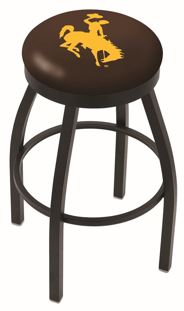 Wyoming Cowboys L8B2B Backless Bar Stool | Wyoming Cowboys Backless Counter Bar Stool