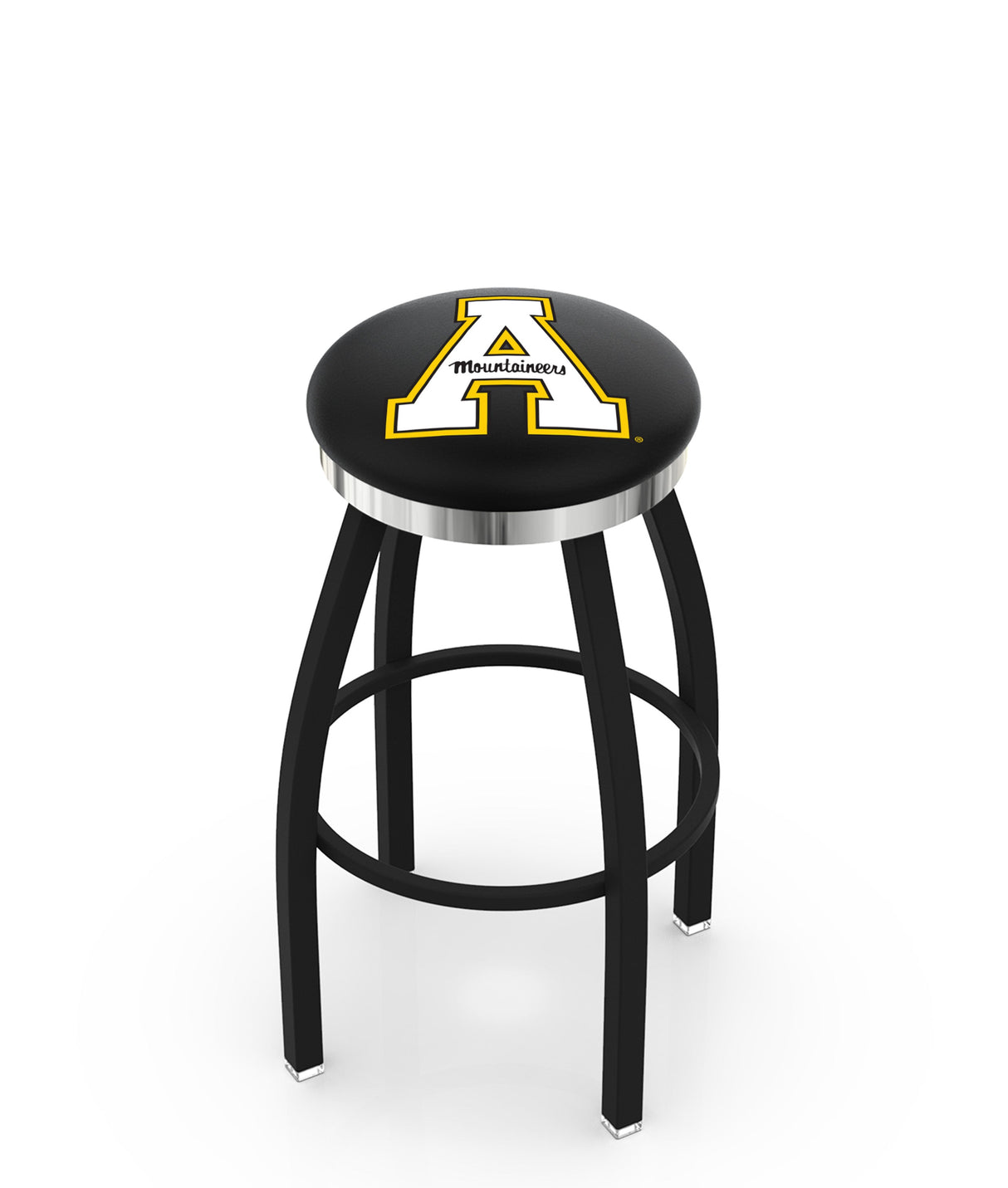 Appalachian State Mountaineers L8B2C Backless Bar Stool | Appalachian State Mountaineers Backless Counter Bar Stool