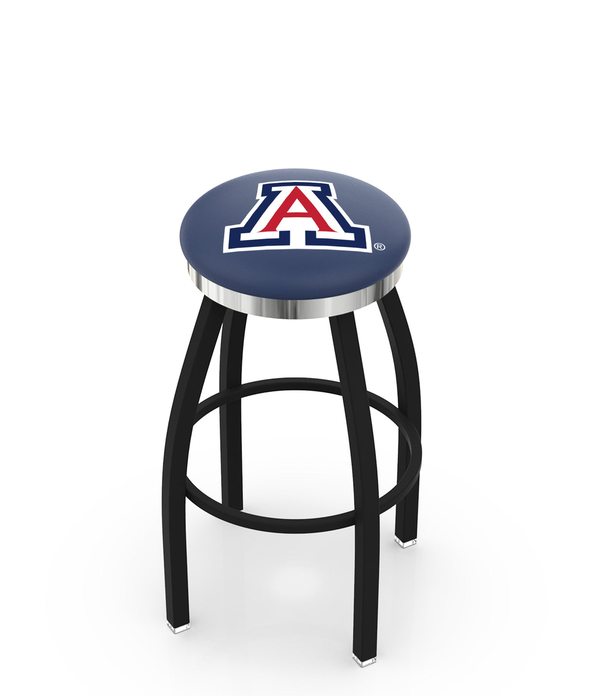 Arizona Wildcats L8B2C Backless Bar Stool | Arizona Wildcats Backless Counter Bar Stool