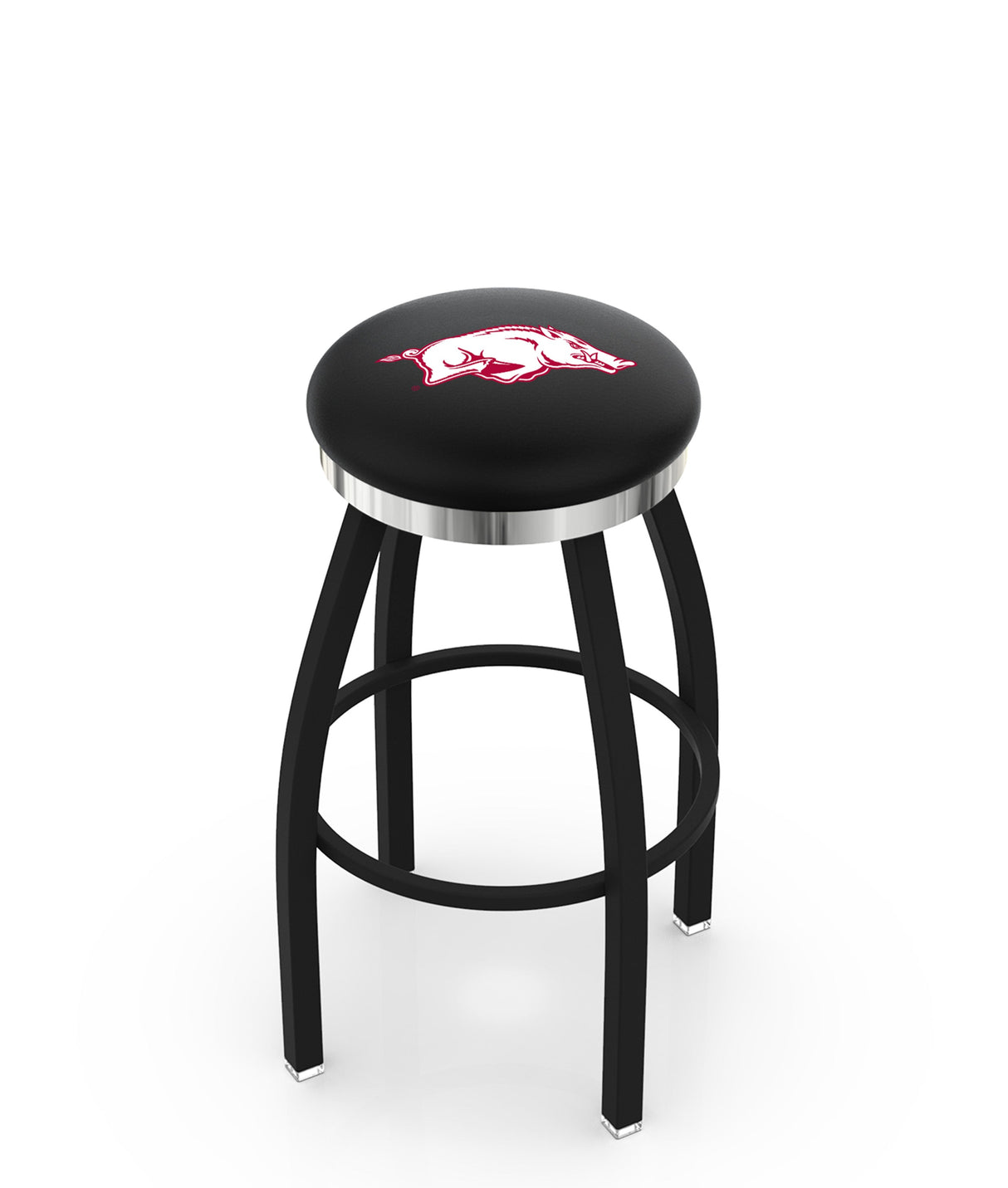 Arkansas Razorbacks L8B2C Backless Bar Stool | Arkansas Razorbacks Backless Counter Bar Stool