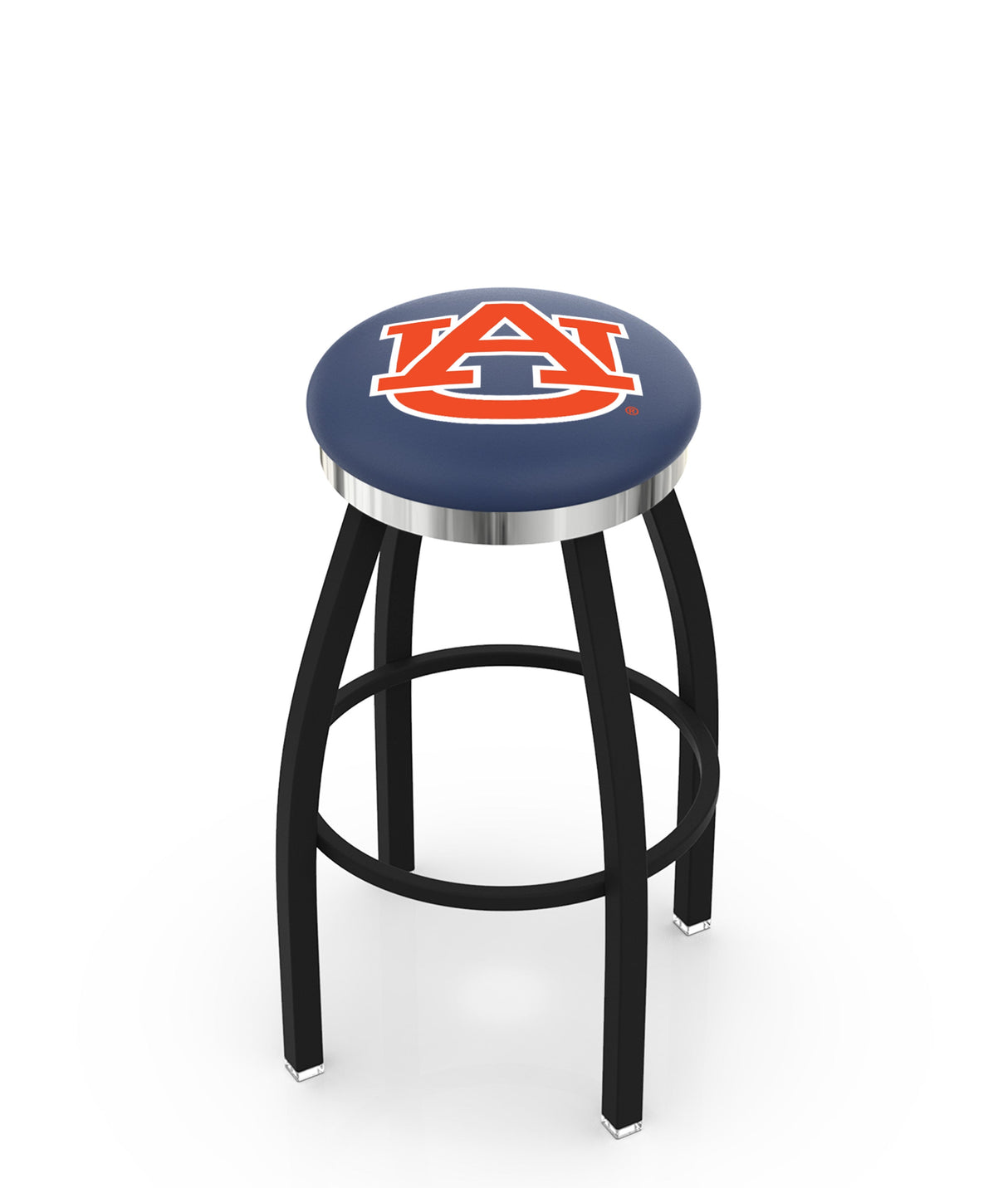 Auburn Tigers L8B2C Backless Bar Stool | Auburn Tigers Backless Counter Bar Stool