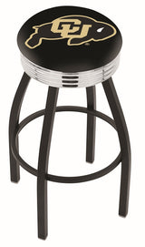 University of Colorado L8B3C Backless Bar Stool | University of Colorado Backless Counter Bar Stool