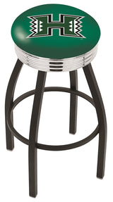 University of Hawaii L8B3C Backless Bar Stool | University of Hawaii Backless Counter Bar Stool