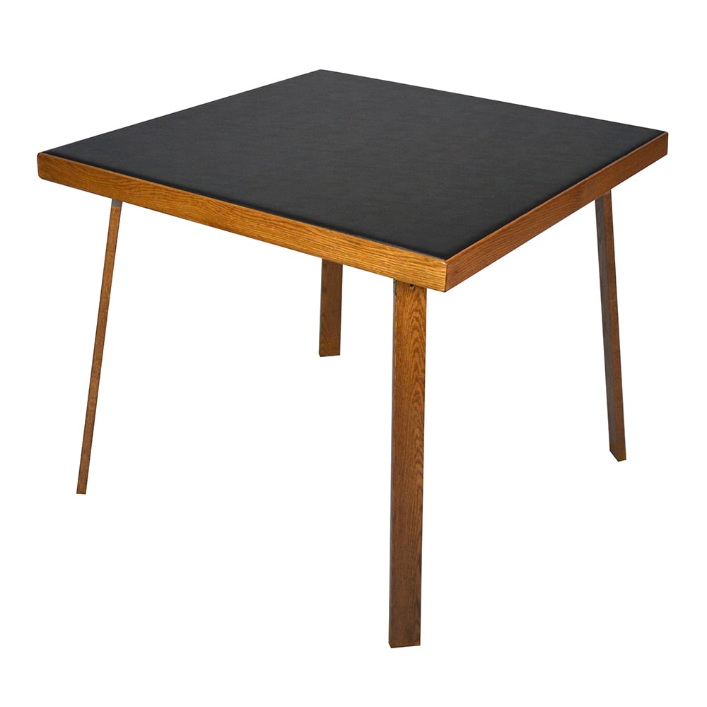 Kestell 35" Oak Folding Card Table