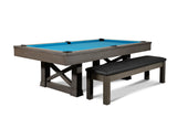 Empire USA - Agriturismo Slate Pool Table W/ Premium Billiard Accessories