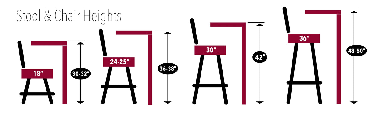 University of Montana L7C3C Bar Stool | University of Montana L7C3C Counter Stool