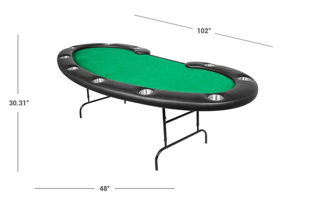 BBO Prestige Folding Leg Poker Table 2BBO-PRES