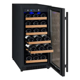 Allavino 15" Wide FlexCount II Tru-Vino 30 Bottle Single Zone Wine Refrigerator VSWR30