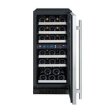 Allavino 15" Wide FlexCount II Tru-Vino 30 Bottle Dual Zone Wine Refrigerator VSWR30