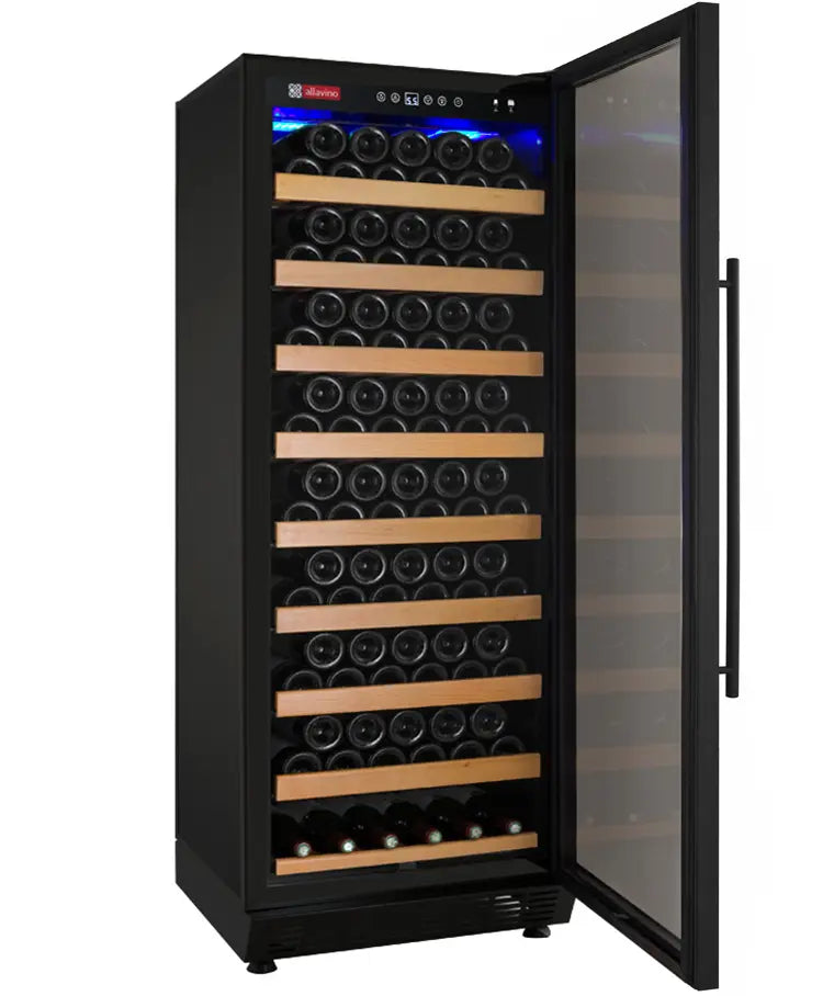 Allavino 24" Wide Vite II 99 Bottle Single Zone Right Hinge Wine Refrigerator YHWR115