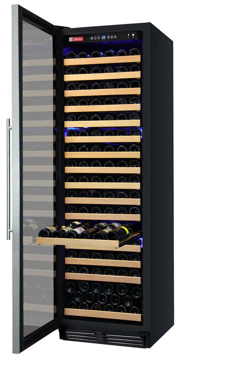 Allavino 24" Wide FlexCount Classic II Tru-Vino 174 Bottle Single Zone Stainless Steel Wine Refrigerator YHWR174