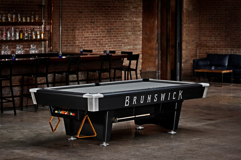 Brunswick Black Wolf Pro 8' Pool Table