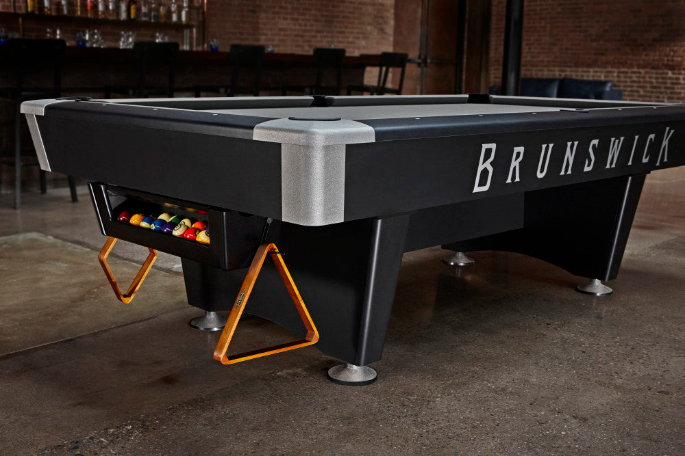 Brunswick Black Wolf Pro 9' Pool Table