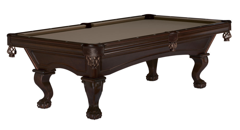 Brunswick Glenwood 7' Pool Table With Talon Ball & Claw Leg