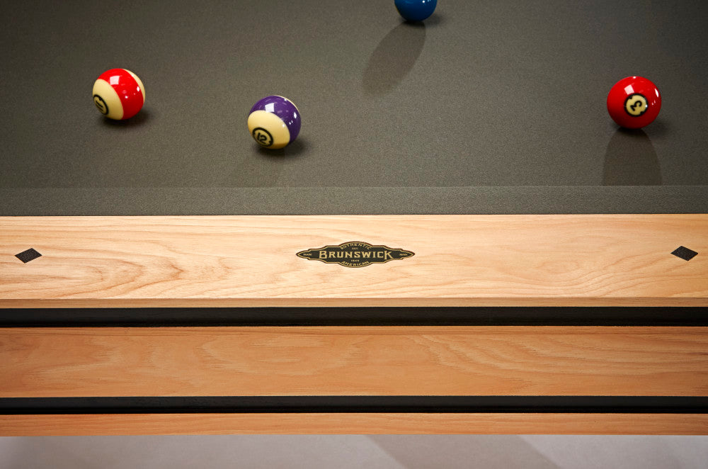 Brunswick Hickory 8' Pool Table