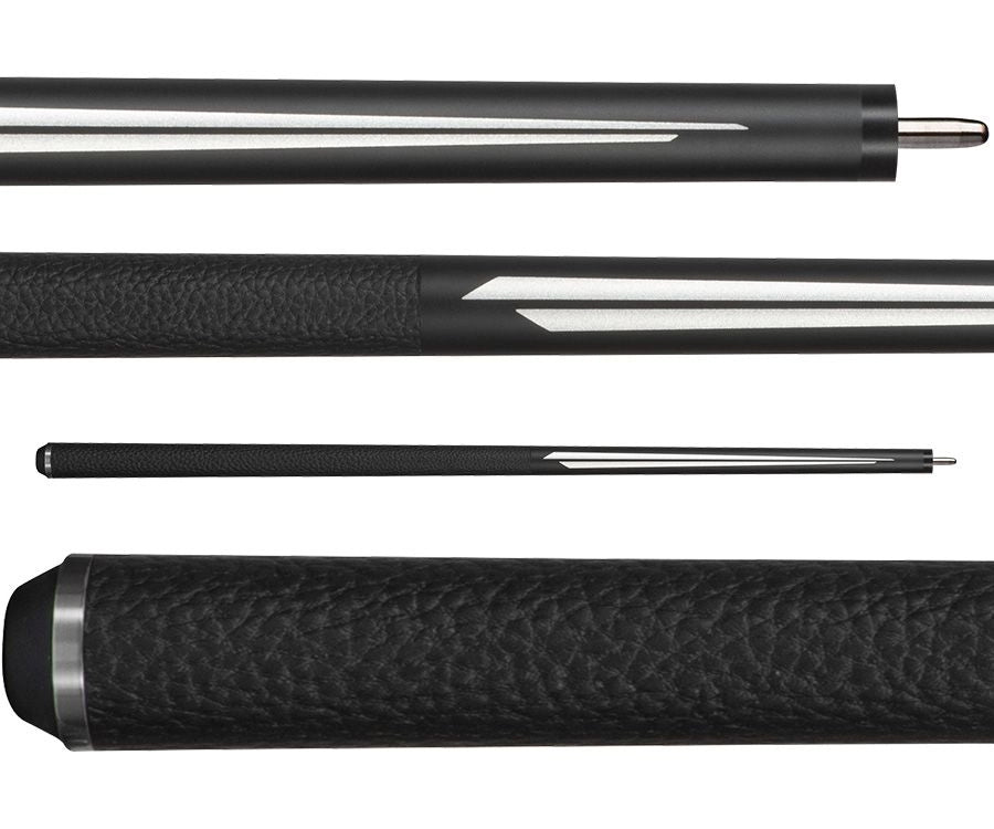 Bull Carbon BCSP2 Silver Split Point Pool Cue with Bull Carbon Shaft