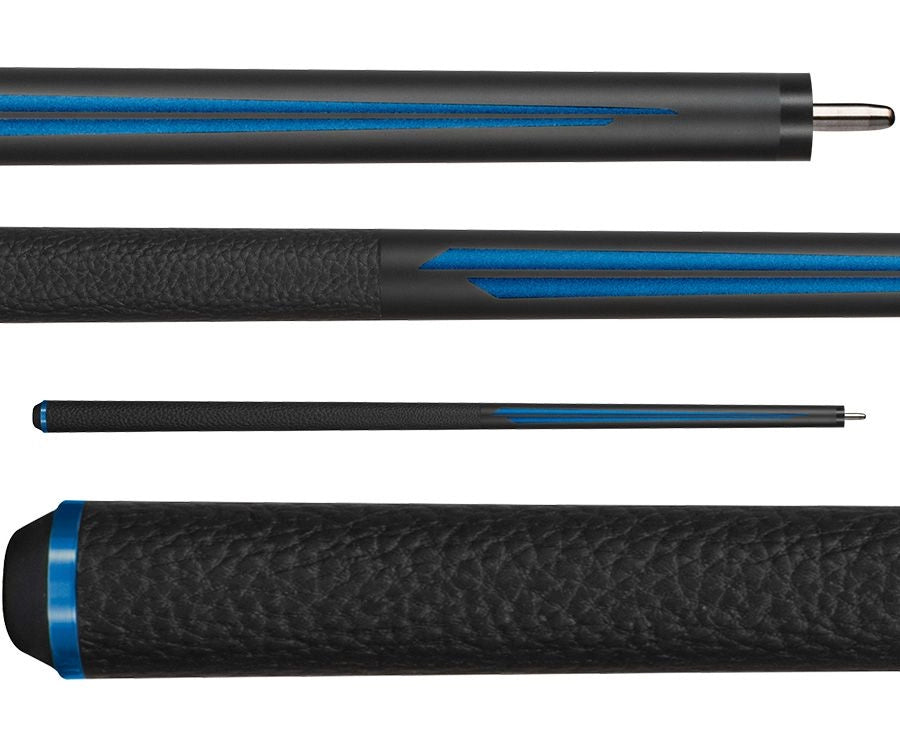 Bull Carbon BCSP3 Blue Split Point  Pool Cue with Bull Carbon Shaft