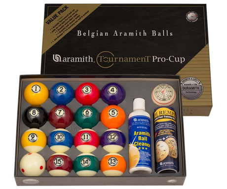 Aramith Tournament Pro Cup Value Pack BBATVP