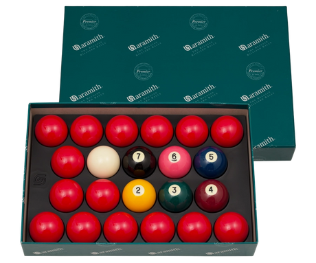 Aramith Premier 2 1/8" Numbered Snooker Ball Set BBANS2.125