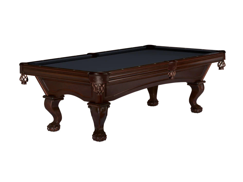 Brunswick Glenwood 8' Pool Table with Talon Ball & Claw Leg