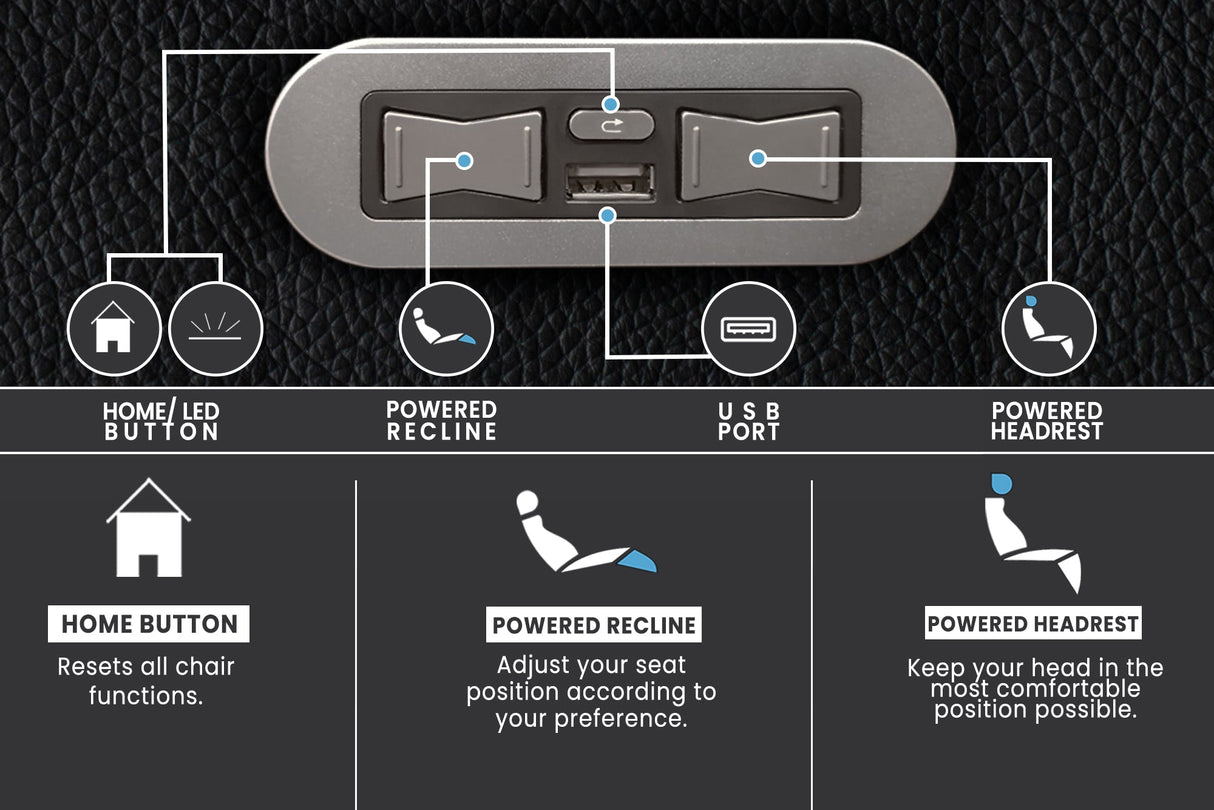 Valencia Verona Power Headrest Edition