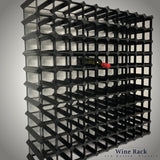 KingsBottle 110 Bottle Timber Wine Rack 10x10 Configuration WRT110