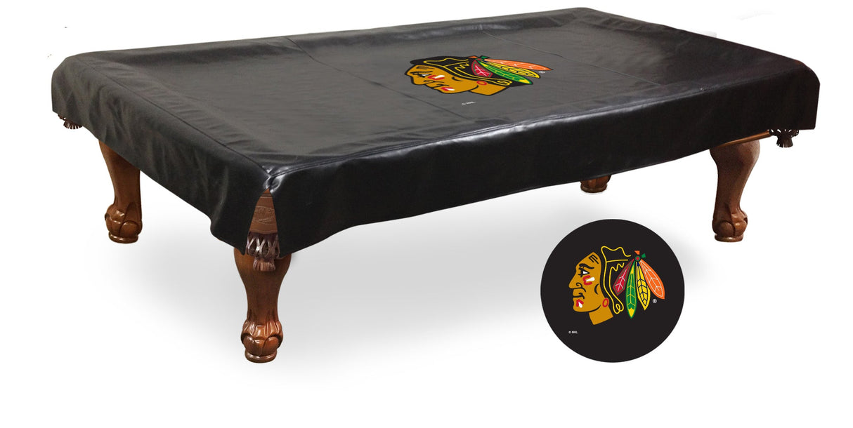 Chicago Blackhawks Pool Table