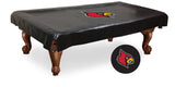 Louisville Cardinals Pool Table