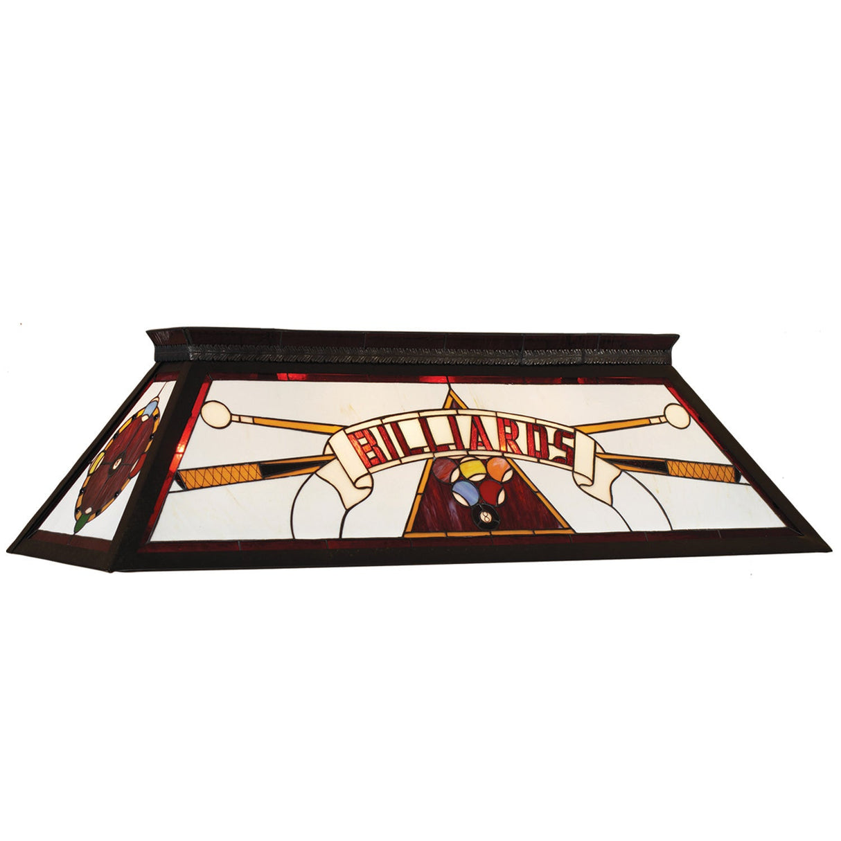 RAM Game Room Billards Kd Red Billiard Table Light BILLIARDS KD RED